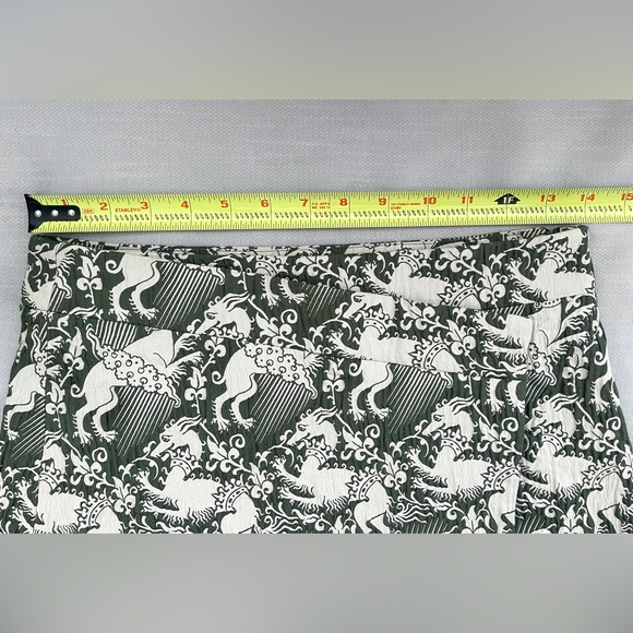 Tory Burch Dragon Print Skirt - Picture 6 of 8